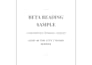 beta read your romance book and provide a detailed review